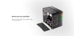 1stPlayer кутия Case mATX - VT6-BK - Mesh, A-RGB - Image 6