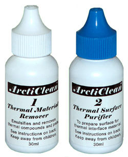 acn_no_bk_med Arctic Silver ArctiClean - Thermal Surface Kit 2 x 30ml - Image 1