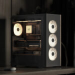 AeroCool кутия Case ATX - D501A Black, Addressable RGB, Wood - Image 5