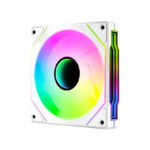 AeroCool вентилатор Fan 120mm Phantom M-3R - Infinity Mirror ARGB, REVERSE - White