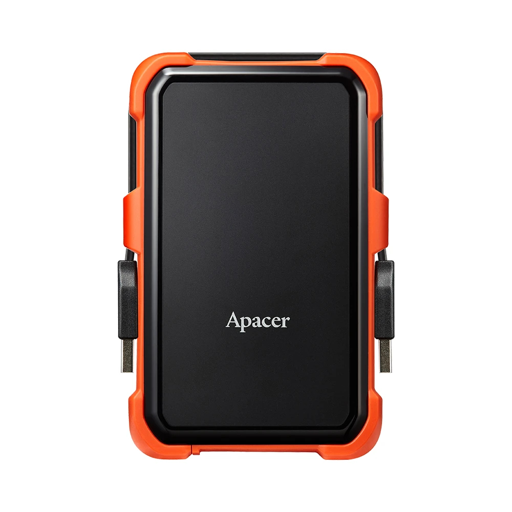 apacer_ap1tbac630t_1_01_p2dnee Apacer Външен хард диск Portable Hard Drive AC630 1TB USB 3.2 Gen 1, Military-Grade, Shockproof, Black - Image 1