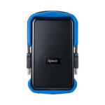 Apacer Външен хард диск Portable Hard Drive AC631 1TB USB 3.2 Gen 1, Military-Grade, Shockproof, Black