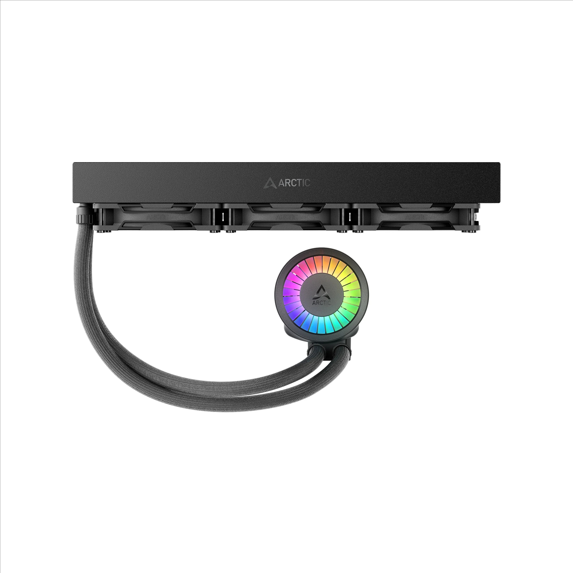 arctic_liquid_freezer_iii_360_black_argb_rainbow_03_oac2f3 Arctic водно охлаждане Liquid Freezer III Pro 360 A-RGB Black - Image 3