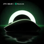 ATK професионална геймърска мишка Wireless Gaming Mouse BLAZING SKY X1 ULTIMATE - 8K, White - Image 3