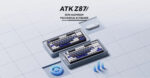 ATK професионална безжична геймърска механична клавиатура Wireless Professional Gaming Mechanical Keyboard - Z87 PRO Side Engraving - Aniya Switches - Image 2
