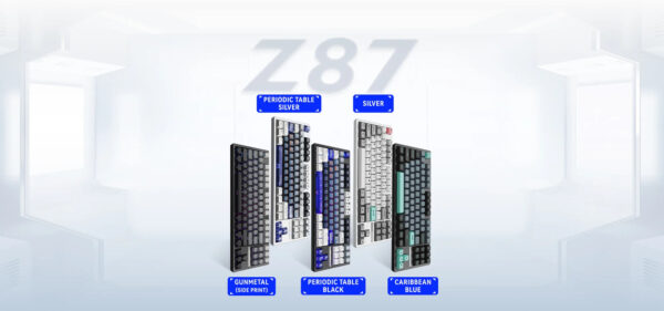 ATK професионална безжична геймърска механична клавиатура Wireless Professional Gaming Mechanical Keyboard - Z87 PRO Side Engraving - Aniya Switches - Image 6