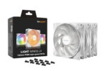 be quiet! комплект вентилатори Fan Pack 3-in-1 3 x 120mm - LIGHT WINGS LX 120mm PWM high-speed White Triple-Pack - Image 4