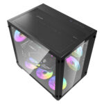 Aigo кутия Case ATX - C285 Black - Image 5