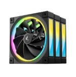 DeepCool Комплект вентилатори Fan Pack 3-in-1 3x120mm - FL12R Black, Reverse, Addressable RGB