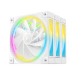 DeepCool Комплект вентилатори Fan Pack 3-in-1 3x120mm - FL12R White, Reverse, Addressable RGB