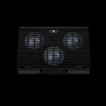 Gamdias Охладител за лаптоп Gaming Notebook Cooler 19" - AETHER E1 - USB Hub, Phone Stand - Image 3