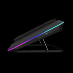 Gamdias Охладител за лаптоп Gaming Notebook Cooler 19" - AETHER P1 - USB-C/A Hub, RGB, Phone Stand - Image 5