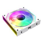 Gamemax Комплект вентилатори Fan Pack 3-in-1 3x120mm - FN12A-S3I White, Daisy-Chain, Addressable RGB - Image 5