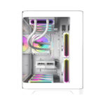 Gamemax кутия Case mATX - HYPE-M White - 3 x 120 mm Addressable RGB fans - Image 2