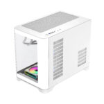 Gamemax кутия Case mATX - HYPE-M White - 3 x 120 mm Addressable RGB fans - Image 6