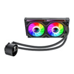 Gamemax водно охлаждане Water Cooling IceBurg 240 Digital Black - Addressable RGB - Image 2