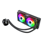 Gamemax водно охлаждане Water Cooling IceBurg 240 Digital Black - Addressable RGB - Image 3