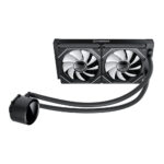 Gamemax водно охлаждане Water Cooling IceBurg 240 Digital Black - Addressable RGB - Image 5