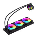Gamemax водно охлаждане Water Cooling IceBurg 360 Infinity Black - Infinity Mirror, Addressable RGB - Image 6