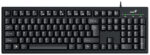 Genius клавиатура кирилизирана Smart Keyboard KB-100 Black - AI, BG Layout, USB - Image 2
