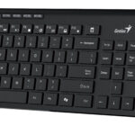 Genius клавиатура кирилизирана безжична Wireless Slim Keyboard SlimStar 7230 Black - AI, BG, 2.4Ghz