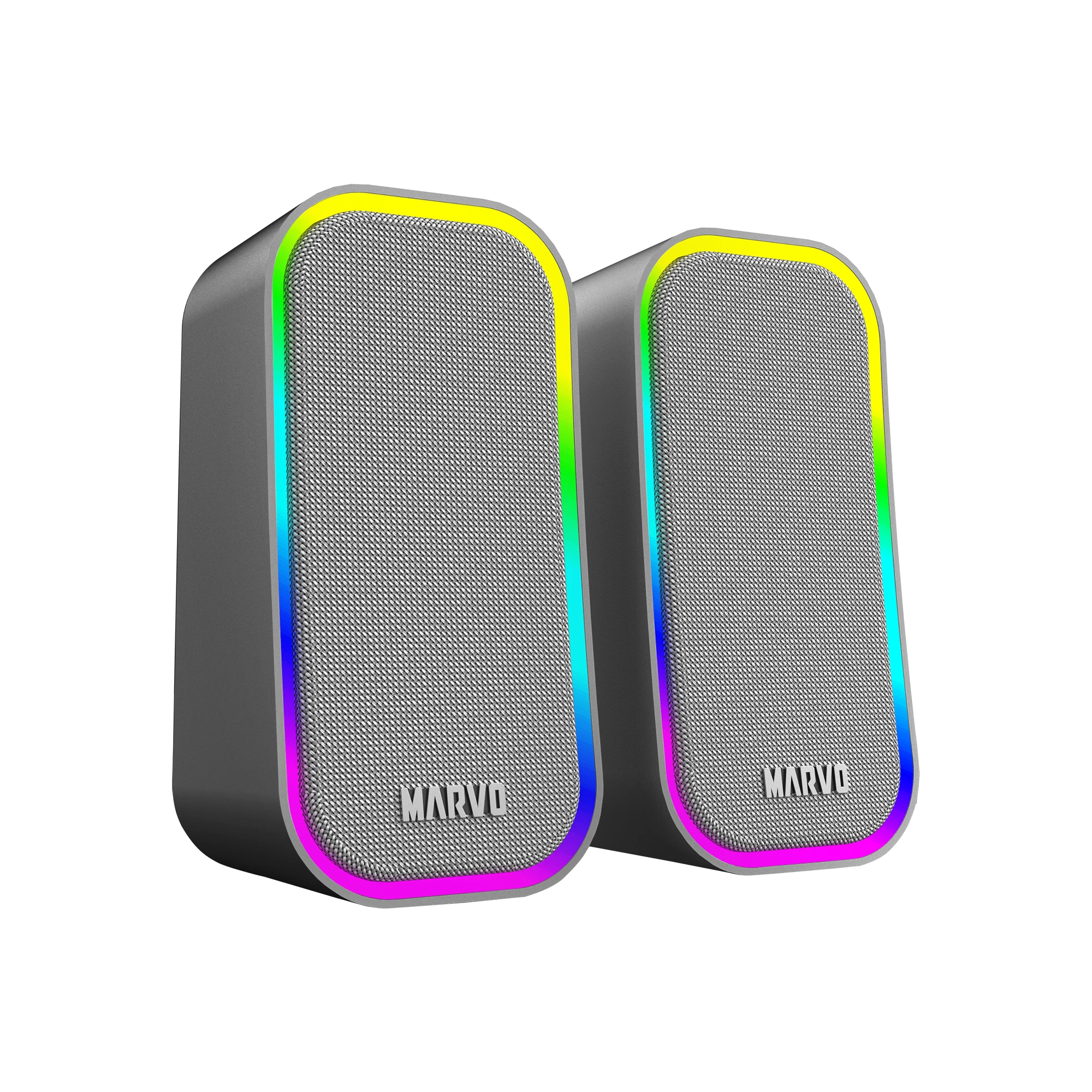 marvo_sg_285_gy_01_1xvjm7 Marvo Тонколони Gaming Speakers 2.0 6W Havoc 20 Grey - MARVO-SG-285-GY - Image 1