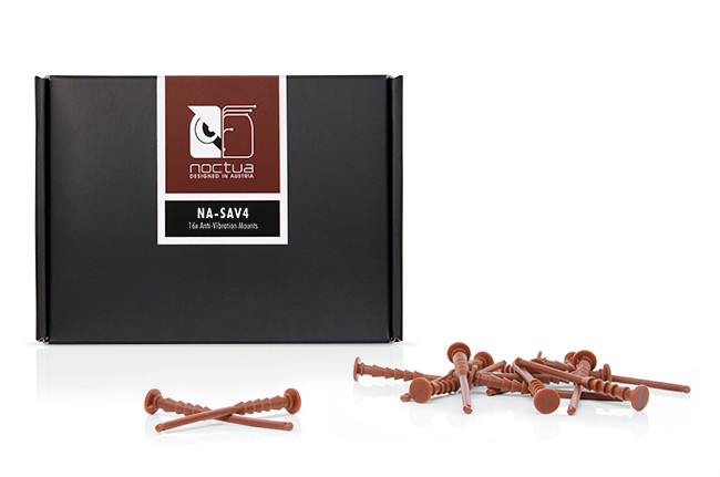noctua_sav4_2_d6ug1r Noctua анти-вибрации Anti-Vibration-Mounts 16pcs - NA-SAV4 - Image 1