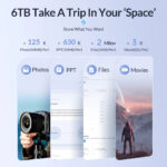 Orico кутия за диск Storage - Case - 2.5 inch USB-C - 2020C3-V1-BK - Image 5