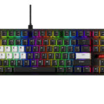Pulsar професионална геймърска механична клавиатура Professional Gaming Mechanical Keyboard PCMK 2 HE TKL ANSI Black - 8K, Gateron Magnetic Switches [Linear]
