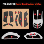 Pulsar лепенки за захват Supergrip Griptape Precut for Razer Deathadder V - Image 3