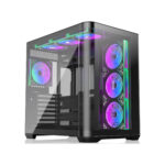 Raijintek кутия Case EATX - ATREUS BT7 Black - 7 x 120 mm Infinity Mirror ARGB Fans included