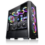 Raijintek кутия Case EATX - PONOS TG4 - 4 x 120mm ARGB Fans, Tempered Glass - Image 2
