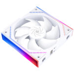 Thermalright Комплект вентилатори Fan Pack 3-in-1 3x120mm - TL-M12QW x 3 - White, Infinity Mirror, Daisy-Chain, A-RGB - Image 6