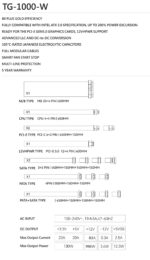 Thermalright захранване PSU ATX 3.0 1000W Gold - TG-1000 White - Image 6
