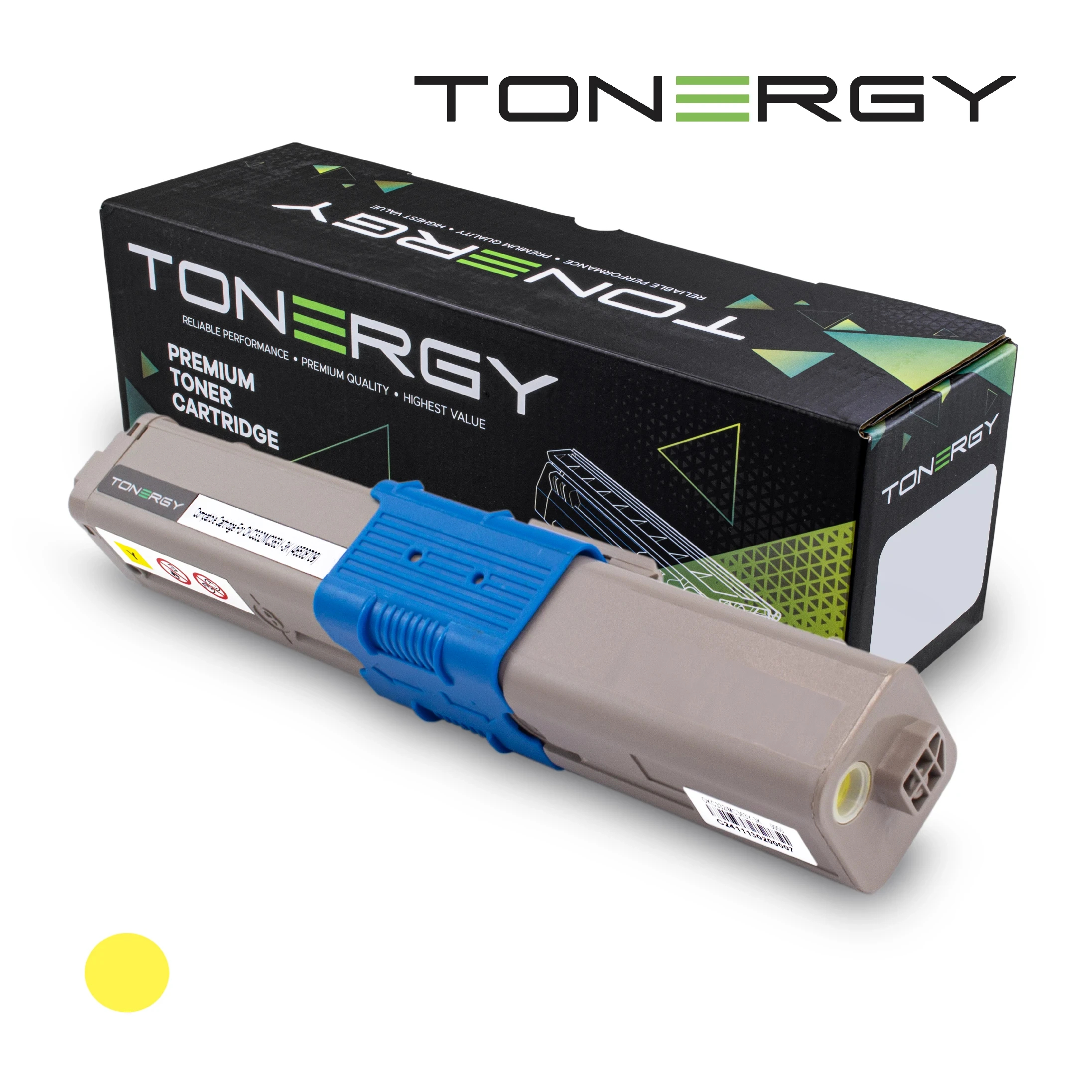 tonergy_ckc332mc363y_3k46508709_boxtoner_omfikf Tonergy съвместима Тонер Касета Compatible Toner Cartridge OKI 46508709 Yellow, 3k - Image 1