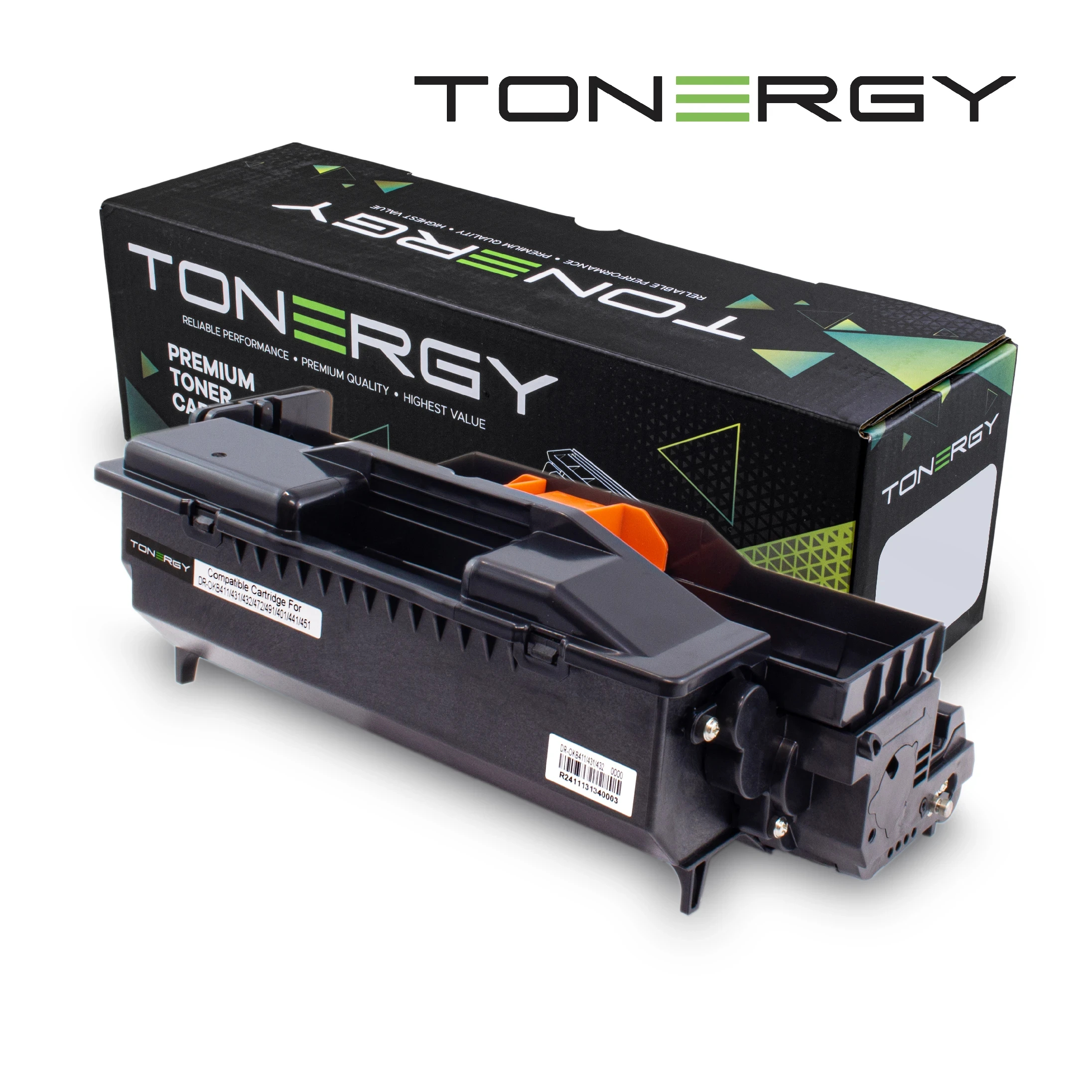 Tonergy съвместим Барабанен модул compatible Drum OKI 44574302/44574445 Black, 25k - Image 1
