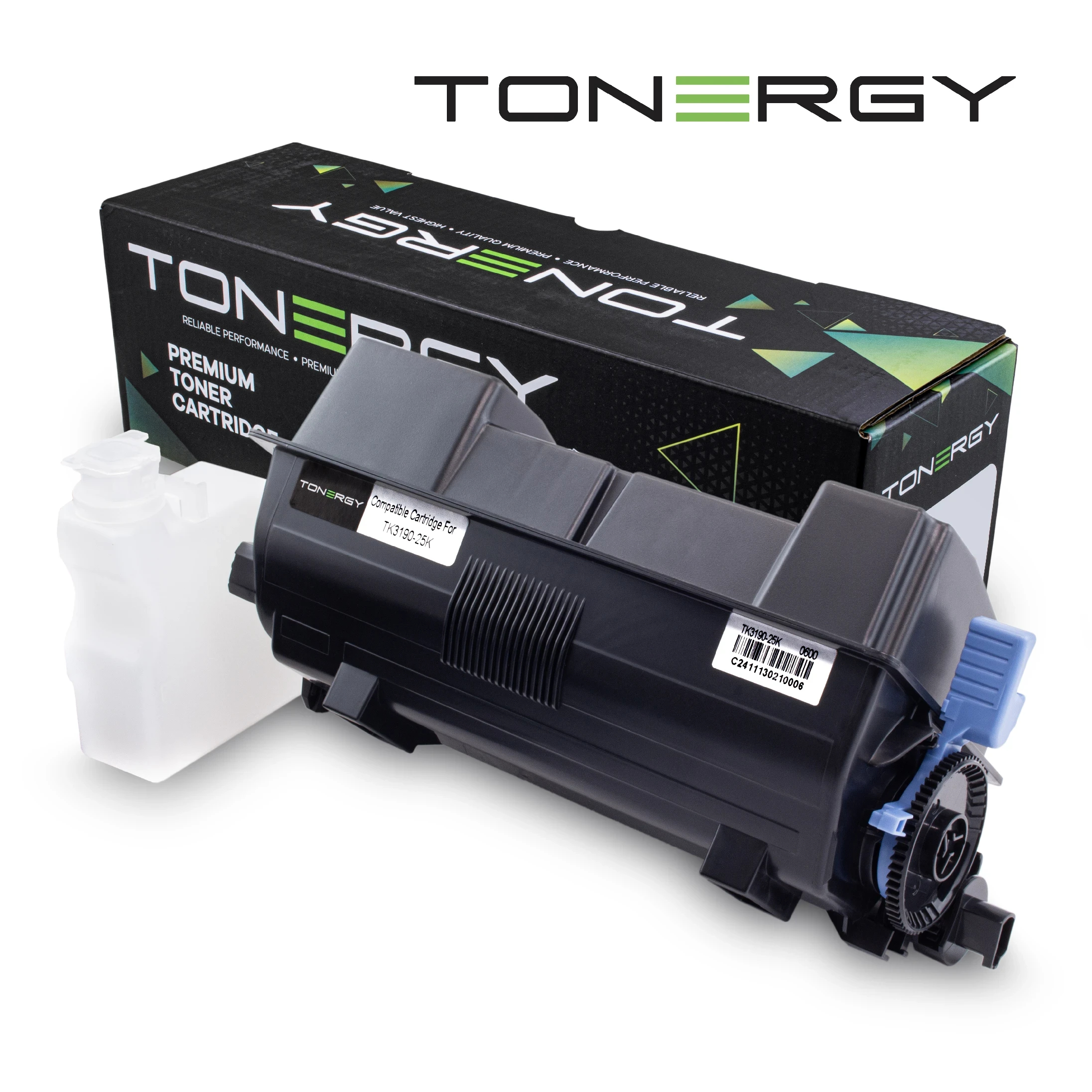 tonergy_tk3190_25k_boxtoner_f04ojy Tonergy съвместима Тонер Касета Compatible Toner Cartridge KYOCERA TK-3190 Black, 25k - Image 1