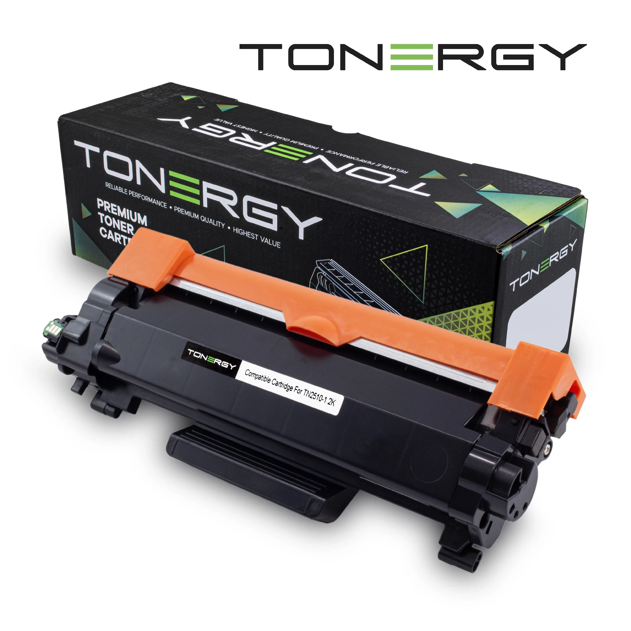 tonergy_tn2510_12k_boxtoner_odxqdi Tonergy съвместима Тонер Касета Compatible Toner Cartridge BROTHER TN-2510 Black, 1.2k - Image 1