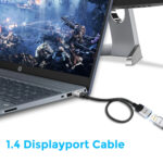 VCom удължителен кабел Display Port Extension v1.4 DP M / F - 8K - CG635F-1.0m - Image 6