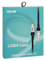 VCom кабел USB4.0 USB-C/USB-C 40Gbps, 240W - CU560-1.2m - Image 5