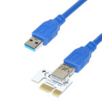 Makki Екстендер Mining Riser/Extender PCI Express 1x to 16x v.8 - 270uf - MAKKI-SR138-270 - Image 2