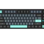 VGN безжична геймърска механична клавиатура Wireless Gaming Mechanical Keyboard - V87 Caribbean Blue - Power Silver Switches [Linear]