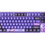 VGN професионална безжична геймърска механична клавиатура Wireless Professional Gaming Mechanical Keyboard - V87 PRO Athena - Aniya Switches, BT5.0, 2.4G