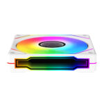 Xigmatek Комплект вентилатори Fan Pack 3-in-1 3x120mm - Infinity G20A Arctic - Infinity Mirror, A-RGB - Image 3