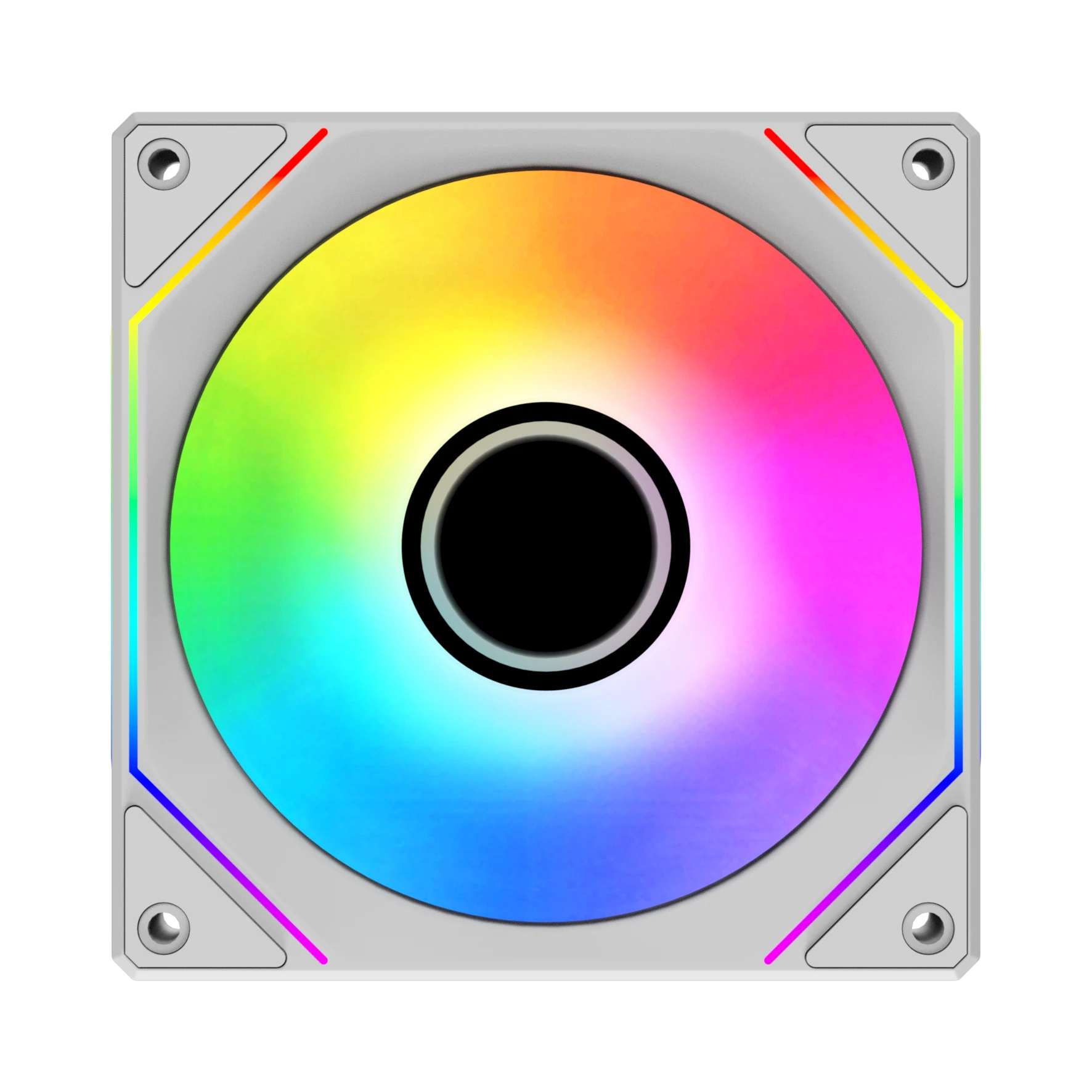 xigmatek_infinity_g20a_arctic_04_ktcvu4 Xigmatek Комплект вентилатори Fan Pack 3-in-1 3x120mm - Infinity G20A Arctic - Infinity Mirror, A-RGB - Image 4