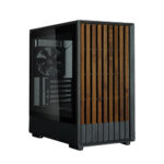 Zalman кутия Case mATX - P10 NAMU BLACK - Wood, USB-C - Image 2