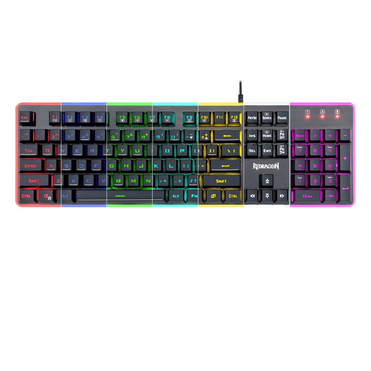 1861503_big Клавиатура Redragon Dyaus 2 геймърска RGB K509RGB-BK - Image 1