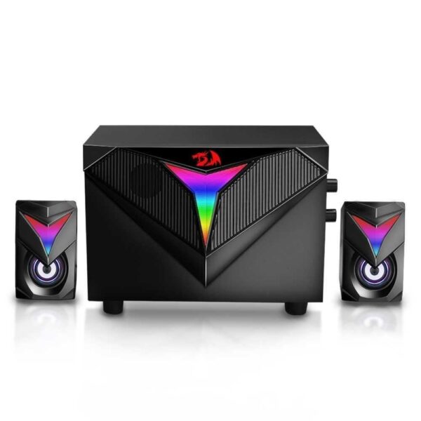 RGB LED 2.1 стерео колонки Redragon Toccata GS700-BK - Image 1