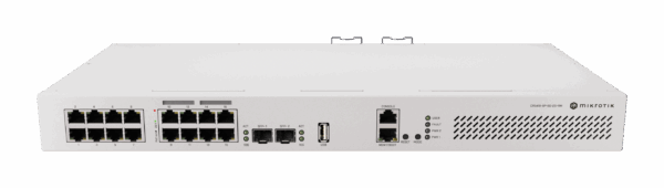 19-портов Gigabit комутатор MikroTik CRS418-8P-8G-2S+RM - Image 1