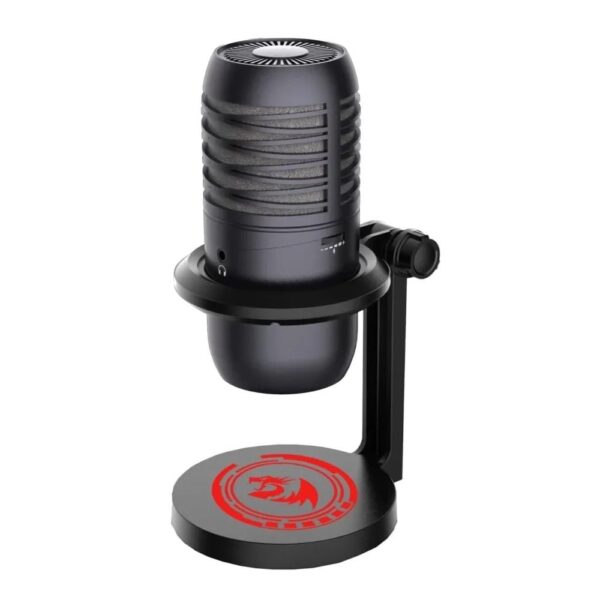 Микрофон Redragon Nebula GM211 с черно RGB осветление и стойка - черен - Image 1